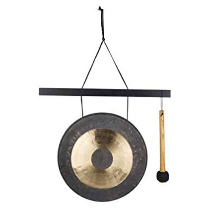 Woodstock Medium Hanging Chau Gong- Eastern Energies Collection