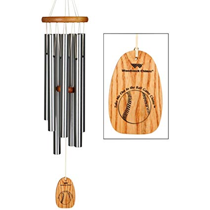 Woodstock Percussion, Inc. Take Me Out to the Ball Game Wind Chime - Baseball Themed