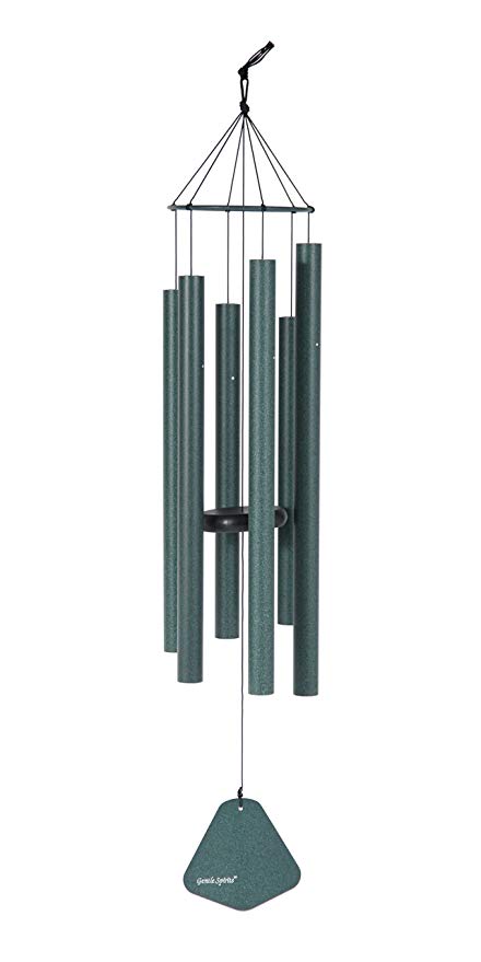 Gentle Spirits 50-inch Windchime, Green