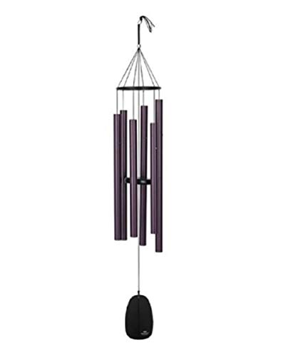 BESTChoiceForYou Large Burgundy Bells of Paradise Wind Chimes Outdoor Windchime - Wind Large Medium New Blue Pacific Bronze Black Outdoor Sound Silver Rainforest Green Collection Designs