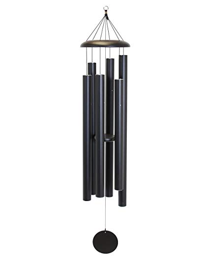 Corinthian Bells 65-inch Windchime, Black