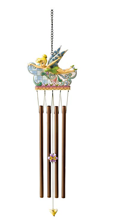 Disney Traditions by Jim Shore 4013259 Tinker Bell Garden Windchime 18-Inch