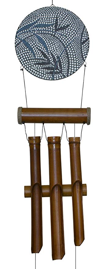 Cohasset 284H Palouse Wheat Field Dots Harmony Bamboo Wind Chime