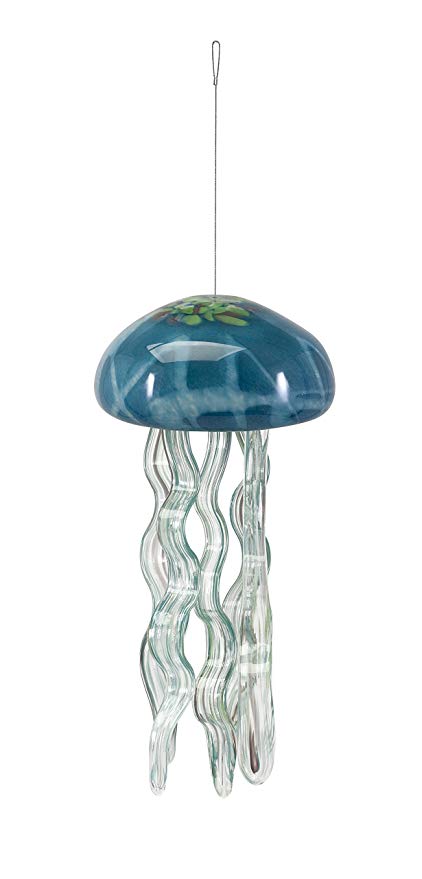 Jellyfish Large Glass Windchime