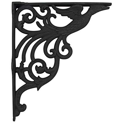 Cast Iron Big Sink Vintage Style Wall Bracket for Plants Wind Chime Hanging