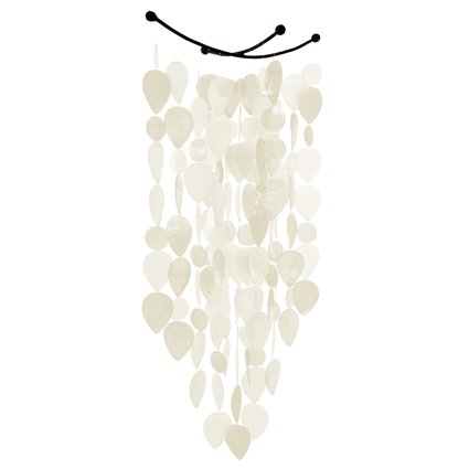 White Capiz Shell Wind Chimes