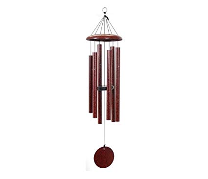 Corinthian Bells 36-inch Windchime, Ruby Splash