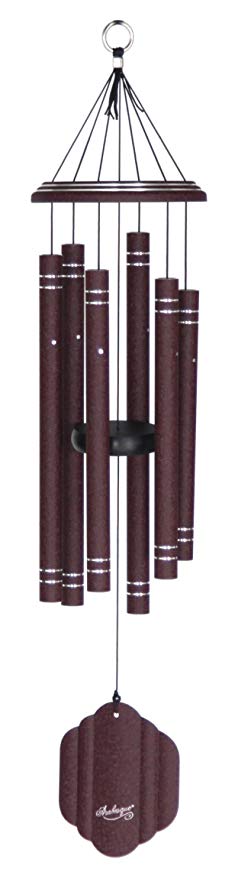 Arabesque 29-inch Windchime, Garnet